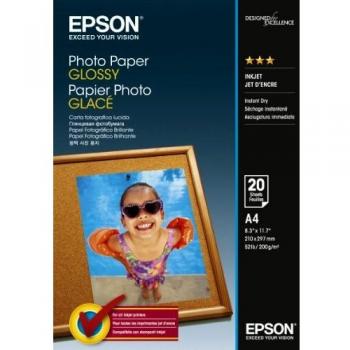Epson Ultra‑Gloss A4 Photo Paper – White