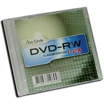 Paquete de 40 Mini DVD-RW 2X Acrocircle 8CM