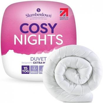Winter Comfort 15Tog Duvet by Cosy Nights – King White
