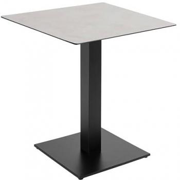 Mesa de Comedor Moderna OVIALA 70x70 – Hormigón en Gris Claro