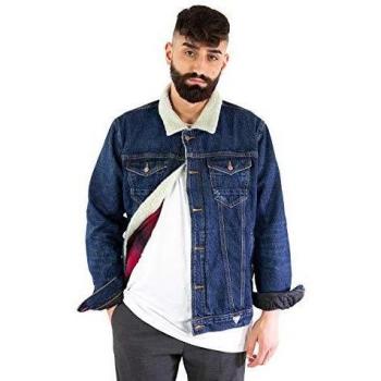 Giubbotto Jeans Hombre – Only & Sons Denim Dark BLU