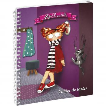Cahier de textes Fifi Bastille