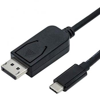 Cable Roline USB-C a DisplayPort 1m, 4K 60Hz, negro