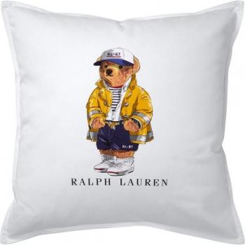 Coussin Ralph Lauren RL67 Bear blanc 50 cm