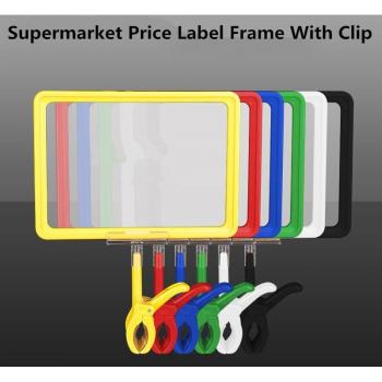 A5 Price Tag Holder with POP Clip