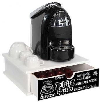 Contenitore Organizer per Capsule e Cialde Caffè 33x33 cm