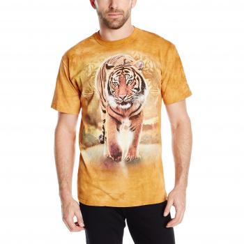 Goldesener Bergsunne Tiger Shirt für Erwachsene – S