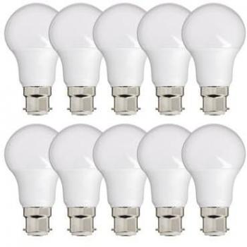 Lot de 10 Ampoules LED E27 A60, 10W Éq. 60W, Lumière Blanc Chaud