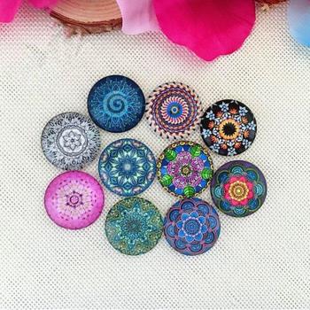 Artistic Glass Cabochons for Jewelry