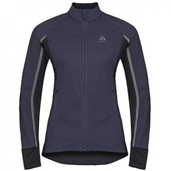 Odlo Aeolus Pro Mujer S – Chaqueta Impermeable en Negro