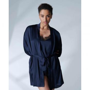 Kimono Élégance Marine