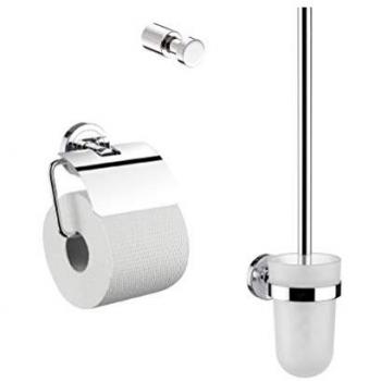 Emco Polo Kit WC con Accessori Cromati
