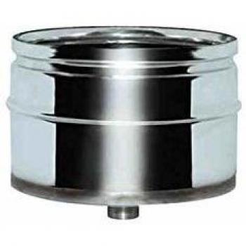 Chimenea DN100/120 Aislada con Sistema de Condensación Doble Pared