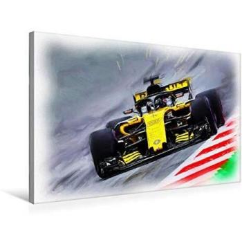 CALVENDO Profi-Print – Nico Hülkenberg 75 x 50 cm Querformat Textil Leinwand