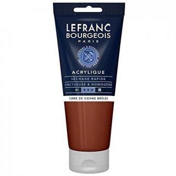 Peinture Acrylique Tube 200ml Terre de Sienne Brûlée