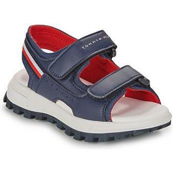 Sandalia Tommy Hilfiger AXEL con Velcro y Rayas