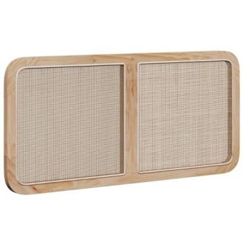 Natural Rattan Bed Headboard 120x55x3cm (VidaXL)