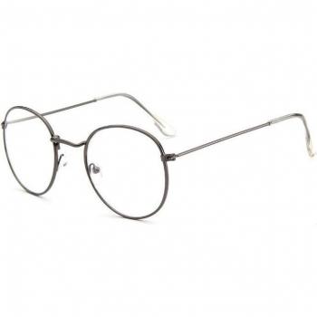 Lunettes ovales avec éclairage rétro