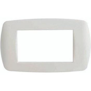 Assiette Millennium 4 Places Blanche 150x83 mm