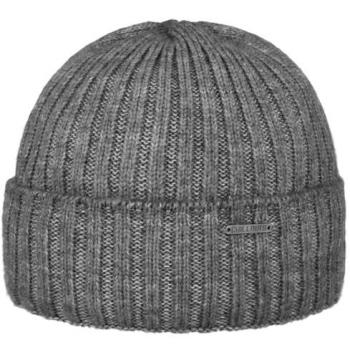 Grau Tuva-Mütze ChillOuts – Flexibel 53‑62 cm, 5 % Polyamid