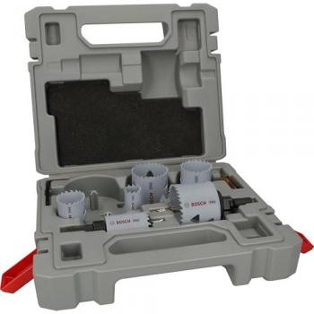 Kit de scies trépans multi-matériaux PRO 12 pièces Ø 22-64 mm Profondeur 44 mm
