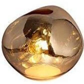 Lampada Thelio 28x23 cm Dorata di Lumineca