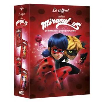 Coffret DVD Miraculous : Les Aventures de Ladybug et Chat Noir