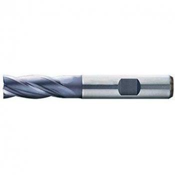 Fraise cylindrique courte type N TiAIN 80 mm