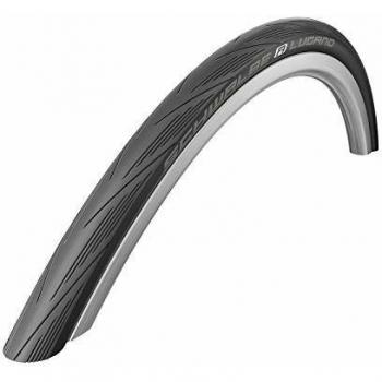 Schwalbe Lugano 700x23C Pliable Silica Tire KevlarGuard 50TPI 85-110PSI Black