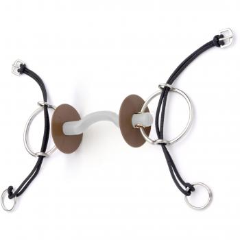 Horse Raising Bit with Soft Beris and Tongue Port