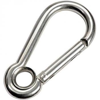Moschetto Inox 10 mm (9.191.10) – Nessuna Sporgenza