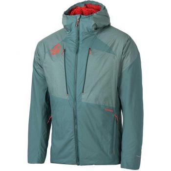 Ternua Kimo Giacca Con Cappuccio Verde Arancione L