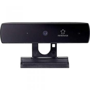 Renkforce Webcam RF-WC1080P Full HD (2 Mpx), Webcam, Nero