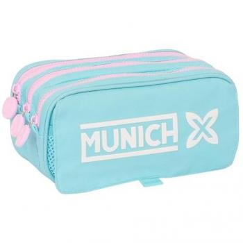 SAFTA PORTATODO TRIPLE BIG MUNICH HEAVEN 21,5x10x8CM