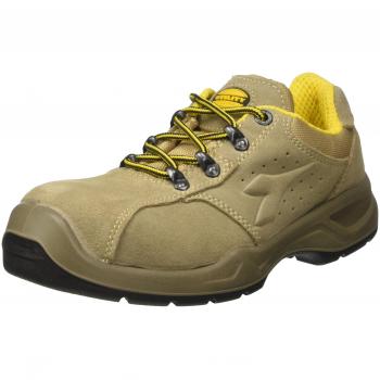 Diadora Flow II Low S1P, Scarpe da Lavoro, Unisex, Grigio Roccia Lunare