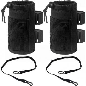 Support de verre ajustable pour fauteuil roulant et chariot de golf