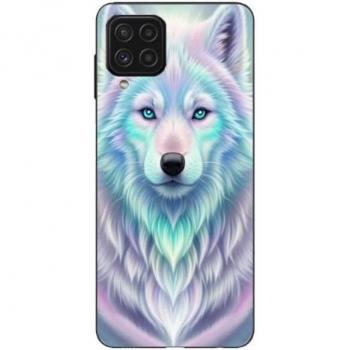 Coque de Protection Maniacase Loup Blanc Reflet Violet