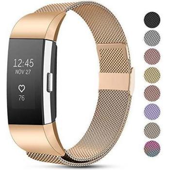 Women's Fitbit Charge 2 Rose Gold Replacement Band