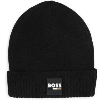 BOSS Gorro con vuelta negro J51566