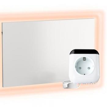 Radiateur mural TH70 WiFi, panneau IR carbone – Viesta