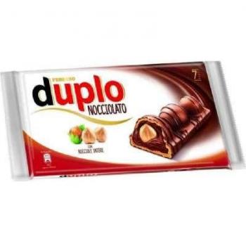 Ferrero Duplo Nocciolato Confezione da 7 Barrette 182 Grammi