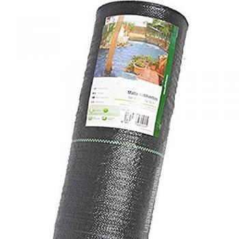 Malla Antihierbas 2 x 100 m, 130 gr/m2, Protección contra Malas Hierbas