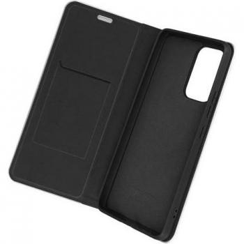 Fodder Forcell per Samsung Galaxy A53 5G, portacarte Luna Book, colore carbon nero