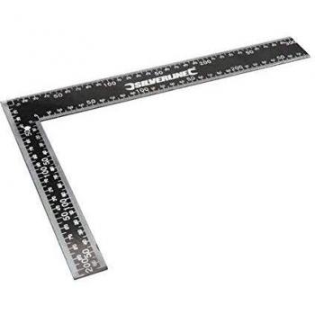 Silverline Tools 748872 Escuadra de Acero para Carpintero, 300 mm Longitud, 200 mm Anchura