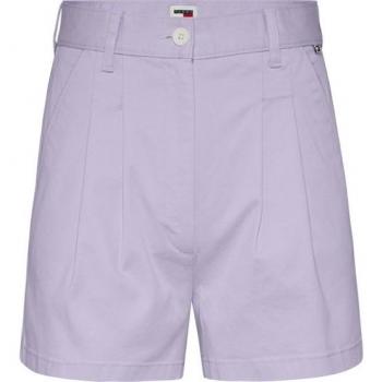 Tommy Jeans Claire Pantaloni Corti Violetti Donna Taglia 28