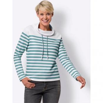 Sieh an! Gemusterter Sweater für Damen