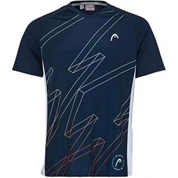 T-Shirt de Pádel Head Play Tech Hombre Color Azul