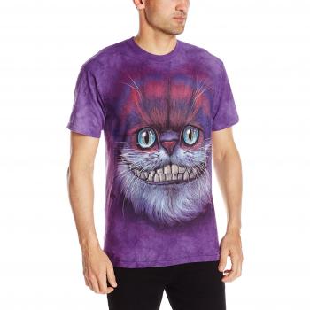The Mountain Bf Cheshire Cat Shirt für Erwachsene, Violett, 3XL