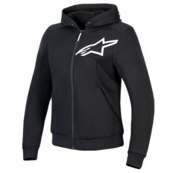 Alpinestars Stella Chrome V2 Sport Giacca da moto con cappuccio, nero S