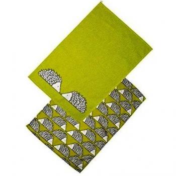Spike Green Tea Twine Towel Set – 2 Pieces